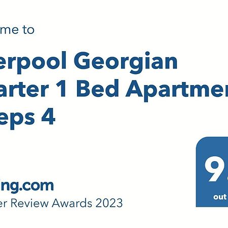 Liverpool Georgian Quarter 1 Bed Apartment Sleeps 4 Exteriör bild